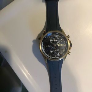 Blue BOSS watch